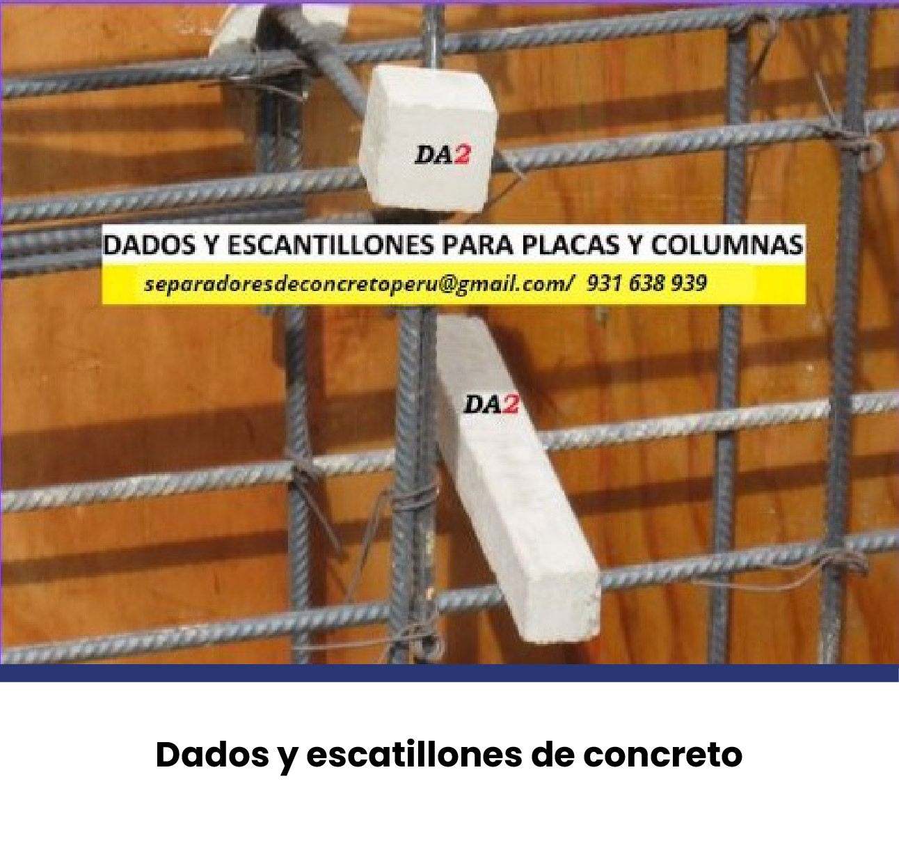 Imagen del producto Separador de concreto 